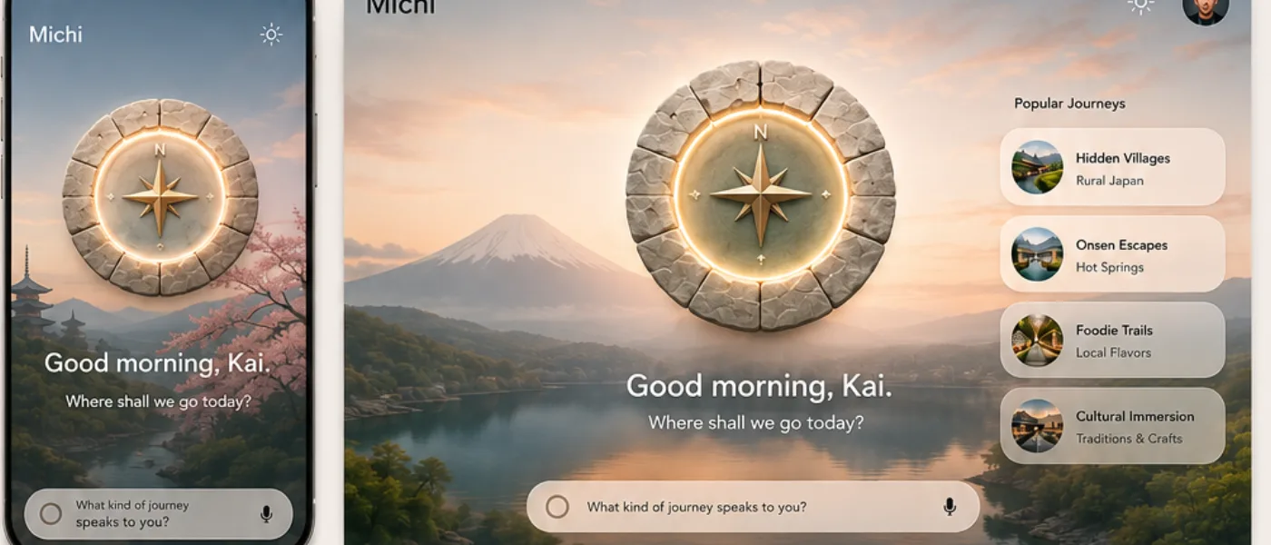 Michi — product reference artwork